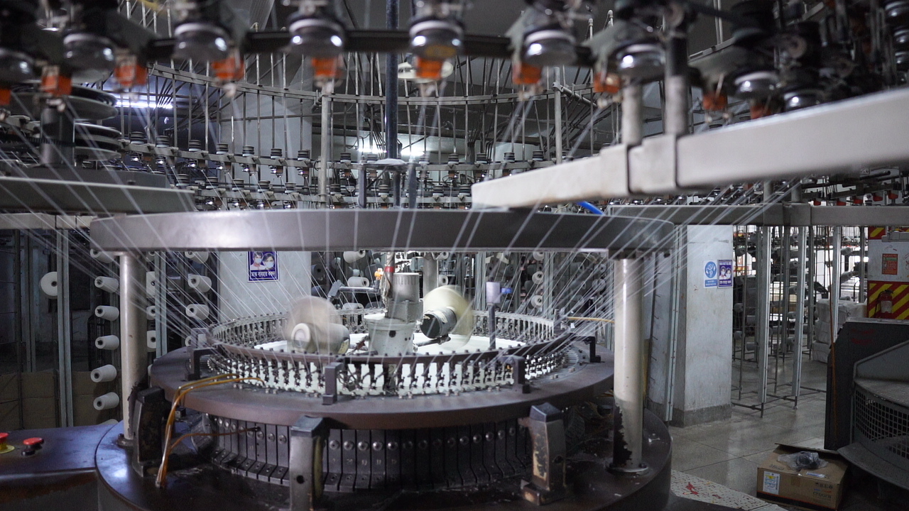 Knitting Machine Floor