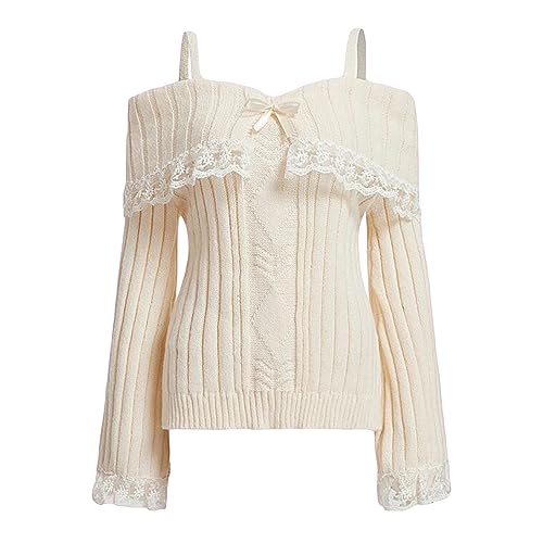Lace Detail Knit Top